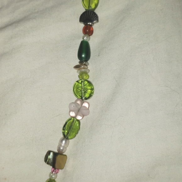 Tropical Pastel Set Necklace Bracelet Earrings Original AJ Nelly Design - Picture 11 of 12